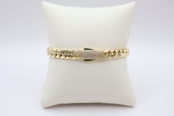 Bracelet Jingle Bell 14k (CZ)